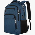 Large Waterproof Laptop Backpack with External USB Port
