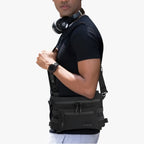 Compact Waterproof Tactical-Style Sling Shoulder Bag