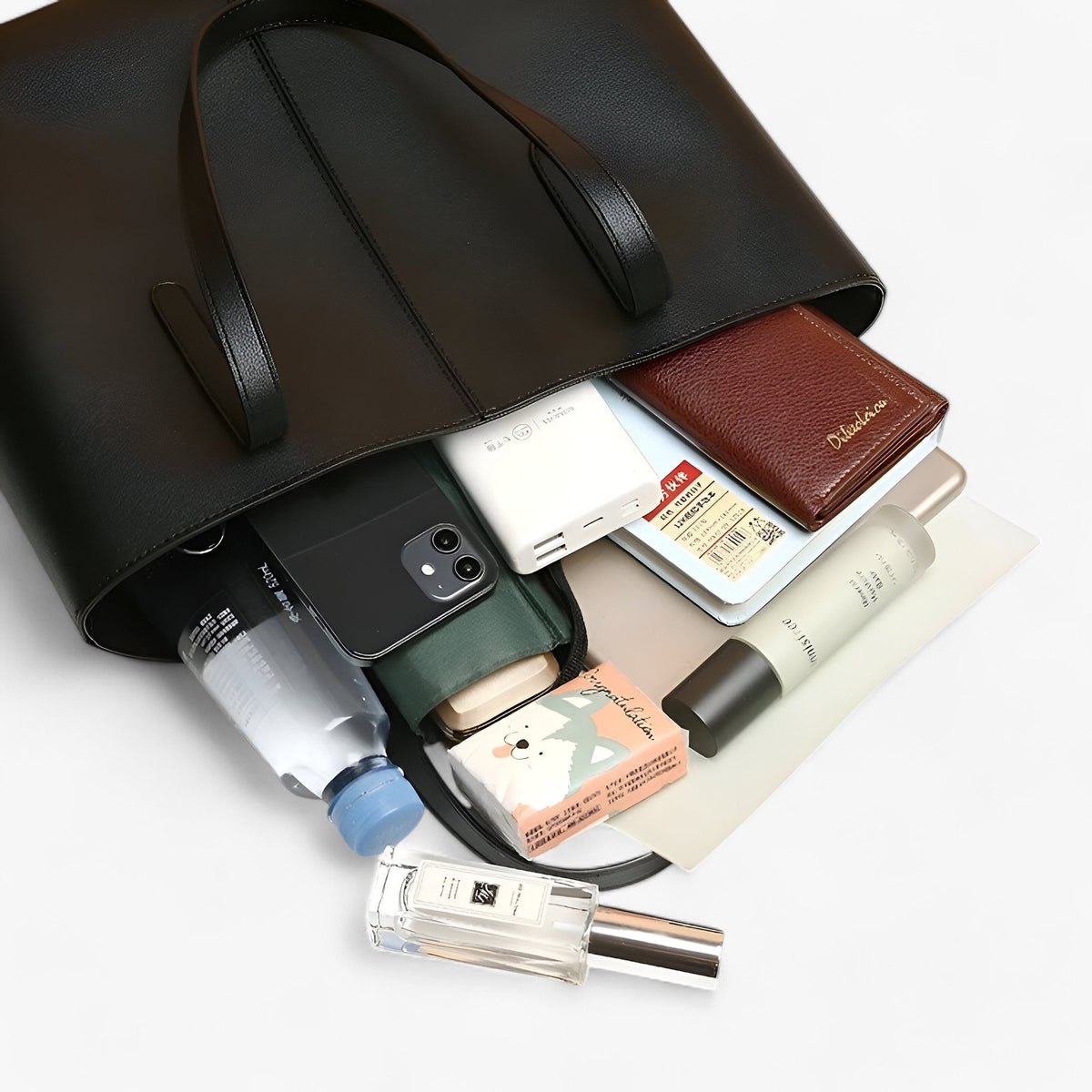 Women's Spacious Quality PU Leather Everyday Handbag