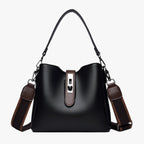 Soft PU Leather Clean-Lined Everyday Shoulder Bag