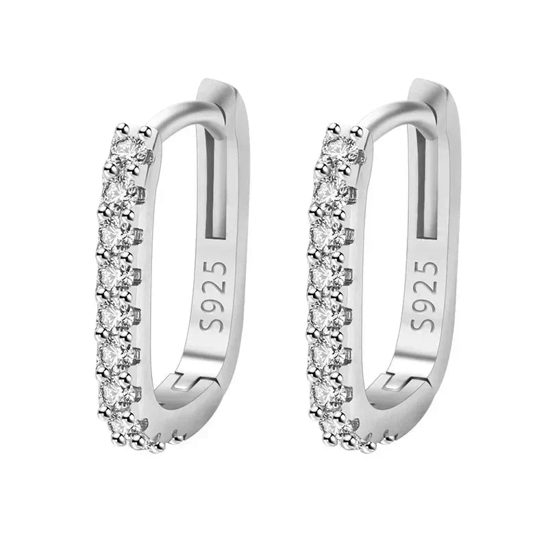 Rose Gold-Tone Hoop Earrings