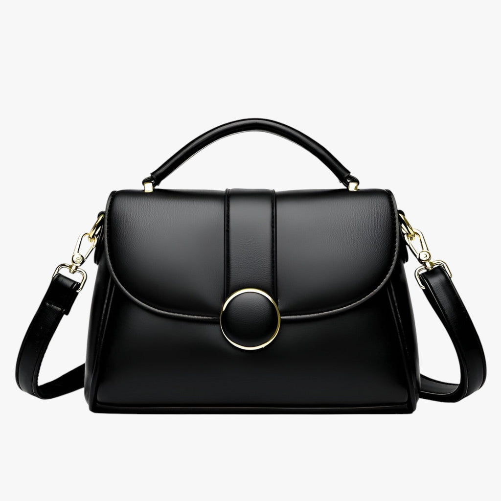 Compact Clean-Lined Lightweight Everyday Shoulder Bag