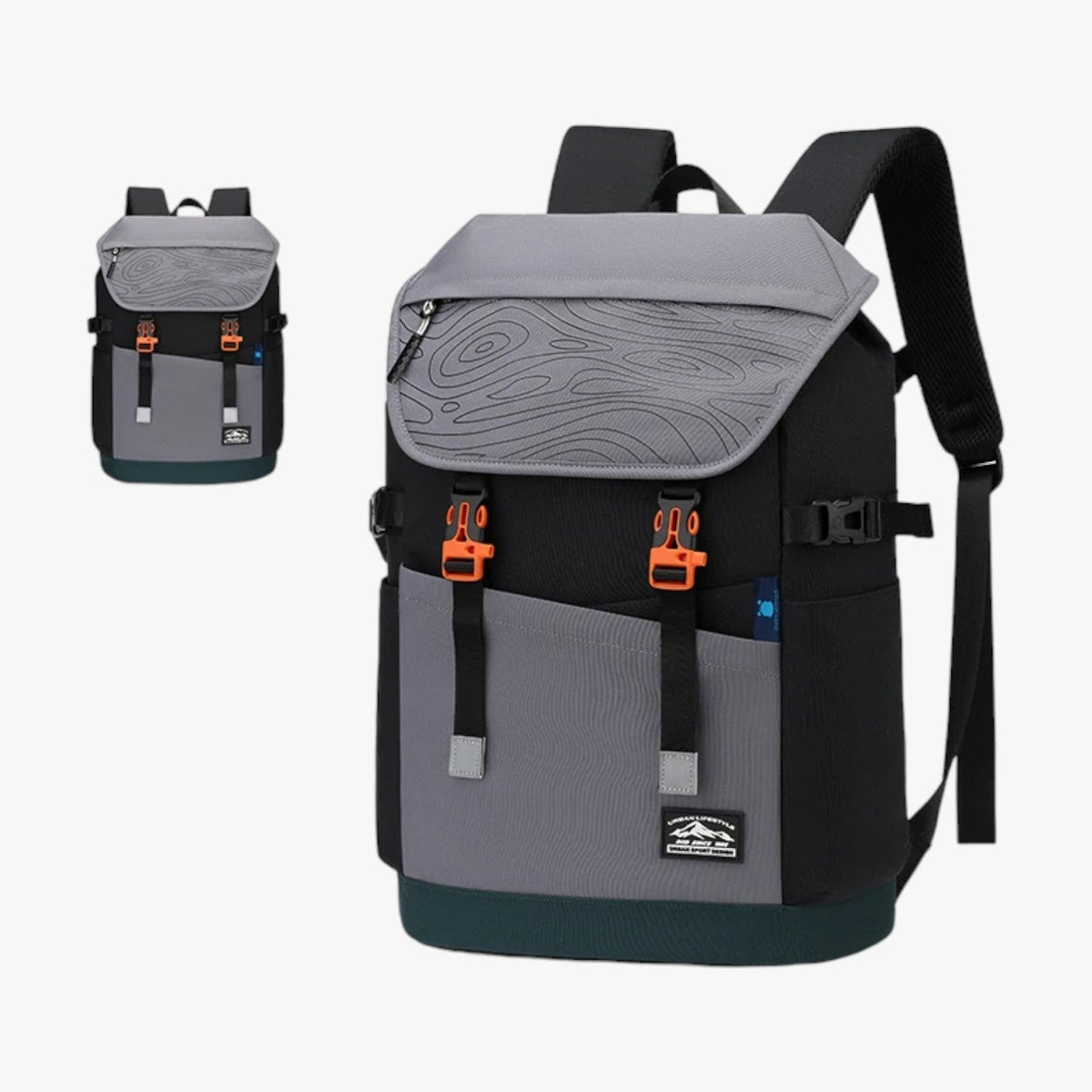 Compact 40L Cabin-Friendly Travel Backpack with Laptop Space