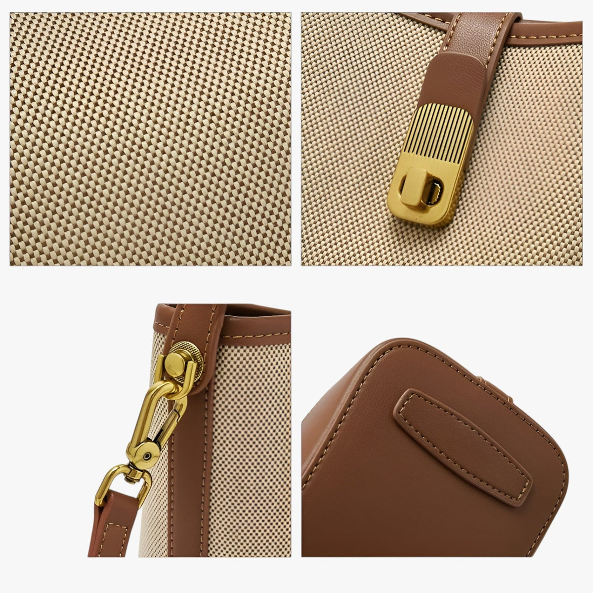 Elegant Mini Cylinder Barrel Crossbody Bag