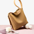 Large-Capacity Chic Leather Everyday Shoulder Bag