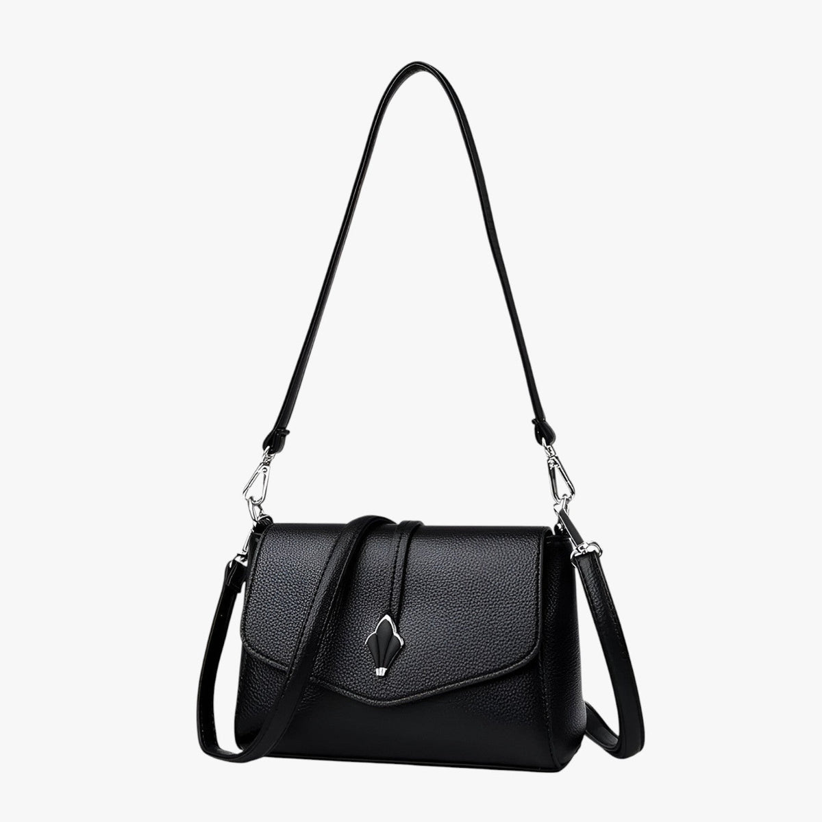 Modern Elegant PU Leather Shoulder Bag in Five Colours