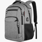 Large Waterproof Laptop Backpack with External USB Port