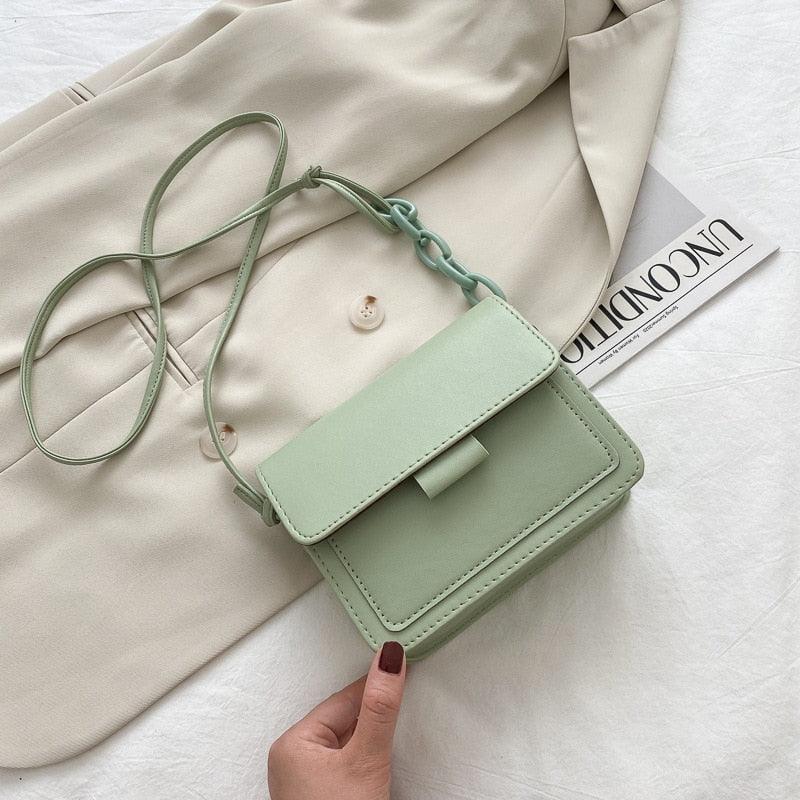 Light Compact Minimalist Chic Shoulder Bag