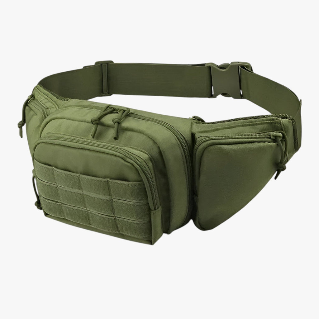 Stevige nylon tactische outdoor-heuptas met veel vakken