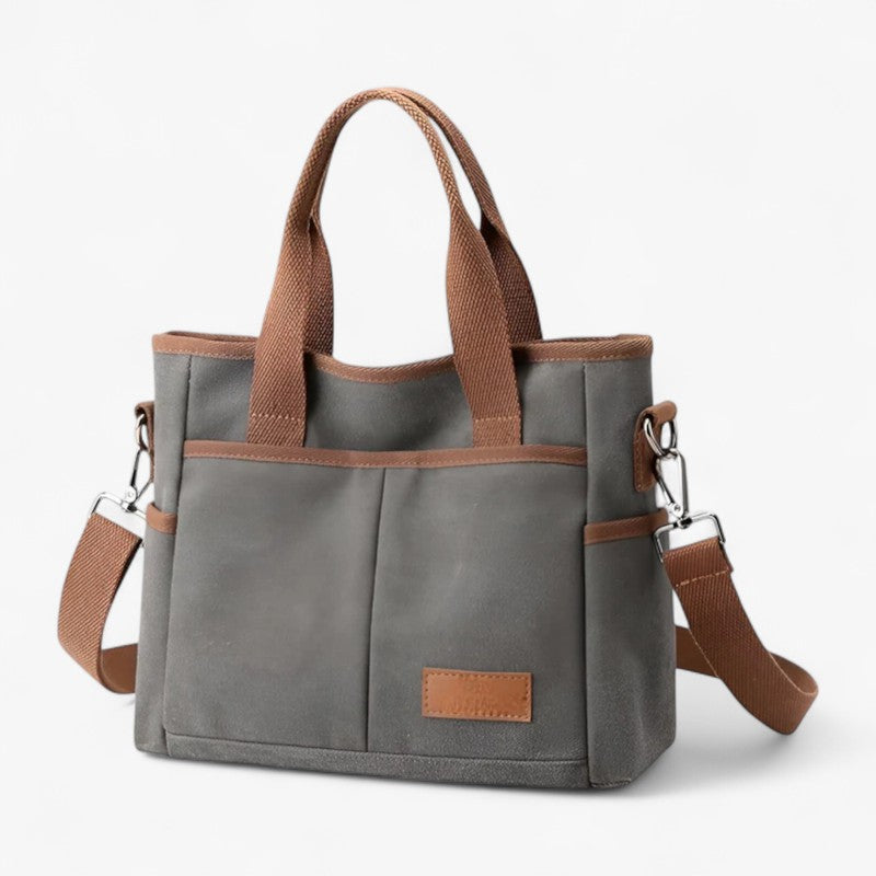 Spacious Canvas Shoulder and Weekend Travel Bag