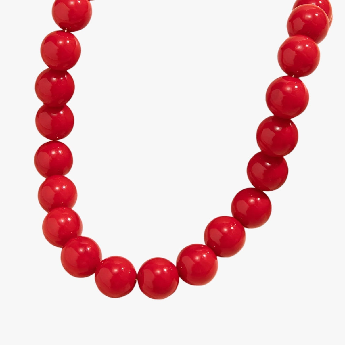 Kleurrijke ketting met geometrisch kralendetail