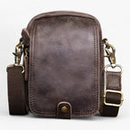 Lightweight Retro Ox Leather Commuter Bag