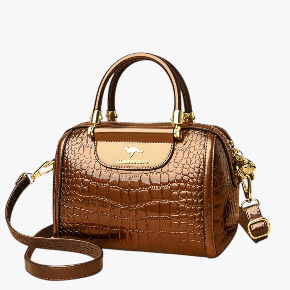 Sophisticated Glamorous Structured Shoulder Bag