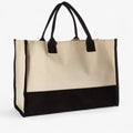 Reusable Canvas Cotton Initial Letter Tote Bag