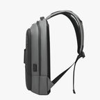 Anti-Theft Waterproof Black Laptop Backpack with USB Port