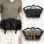Anti-Theft Shoulder Bag with Built-In USB Charging Port