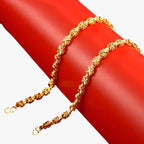 Slim 6mm Gold-Plated Bracelet with Discreet Profile