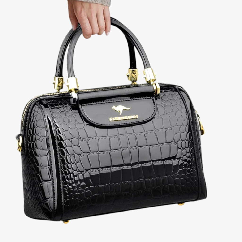 Sophisticated Glamorous Structured Shoulder Bag