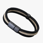 Nautical Rope Bracelet with Knot and Removable Clasp