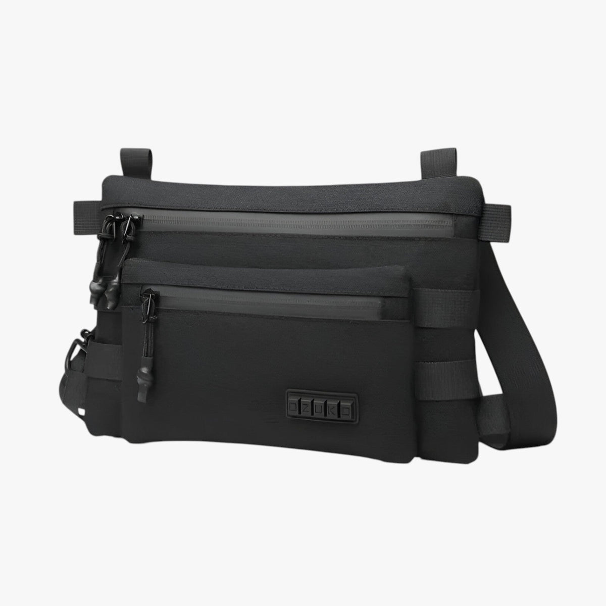 Compact Waterproof Tactical-Style Sling Shoulder Bag