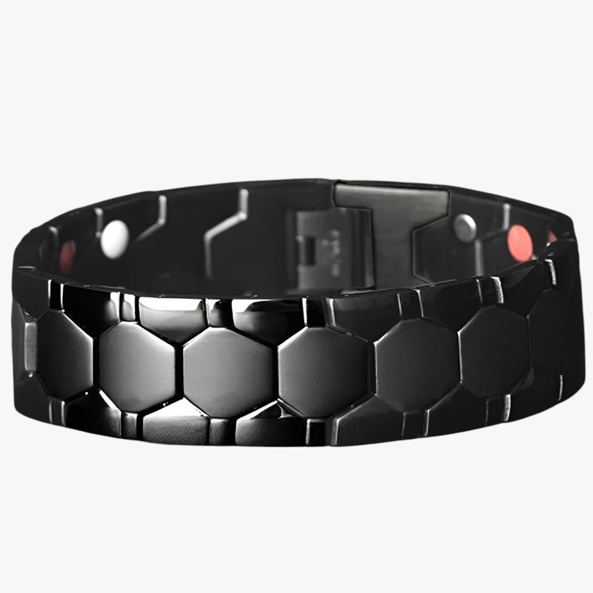 Geometric Link Bracelet with Removable Sections