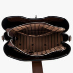 Soft PU Leather Clean-Lined Everyday Shoulder Bag