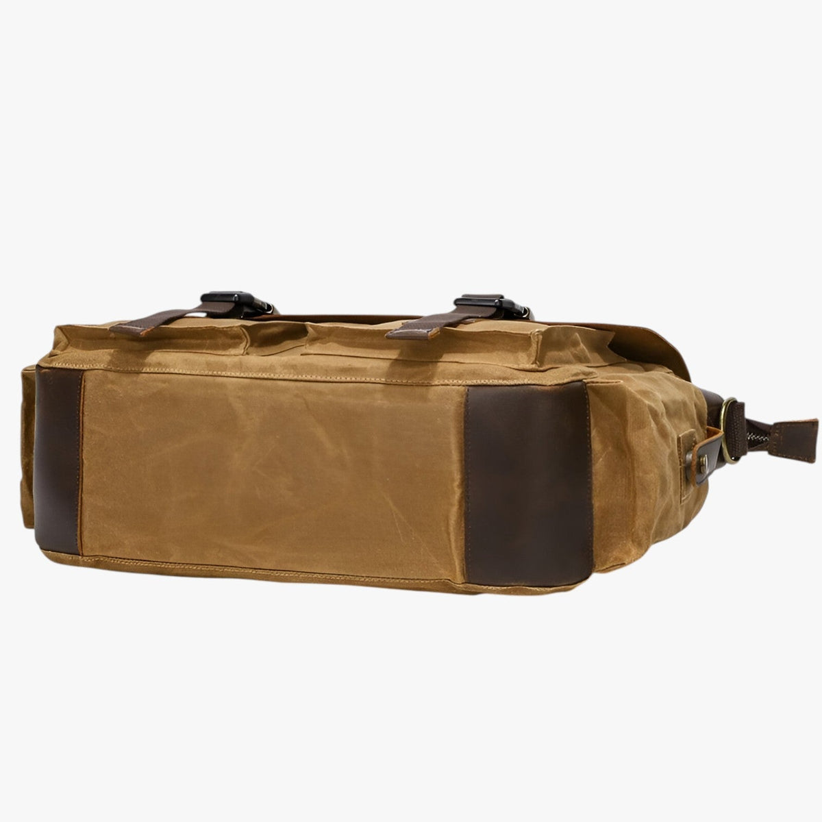 Men's Vintage-Style Messenger Bag with Tablet Compartment
