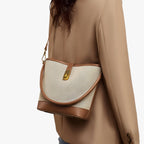 Elegant Mini Cylinder Barrel Crossbody Bag