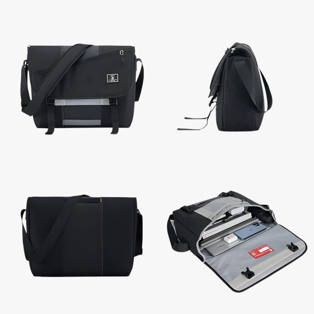 Lightweight 15-Inch Padded Laptop Crossbody Bag