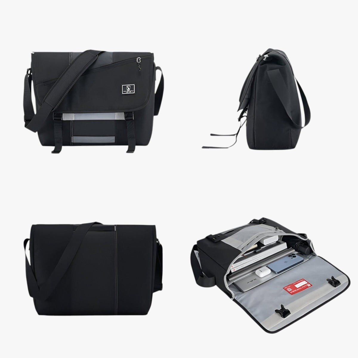 Lightweight 15-Inch Padded Laptop Crossbody Bag
