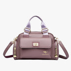 Multifunctional PU Leather Handbag with Organised Pockets