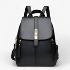Women's Elegant Genuine Leather Everyday Backpack