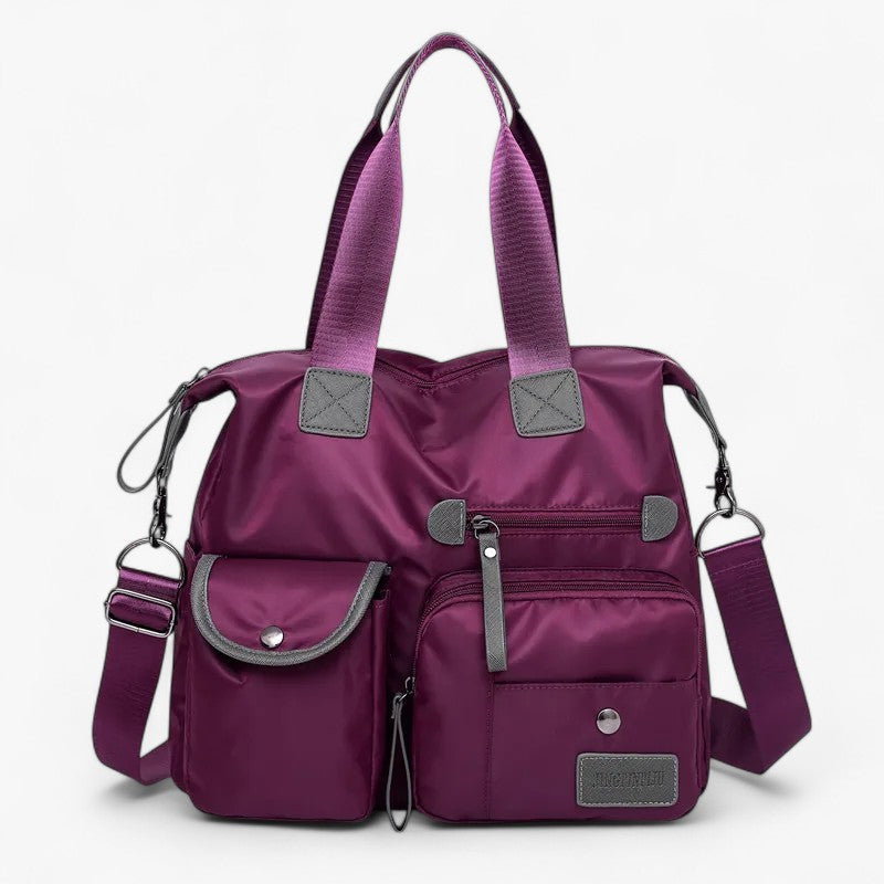 Large-Capacity Waterproof Nylon Shoulder Bag