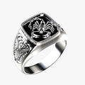 Scorpion Ring in Silver-Tone Stainless Steel