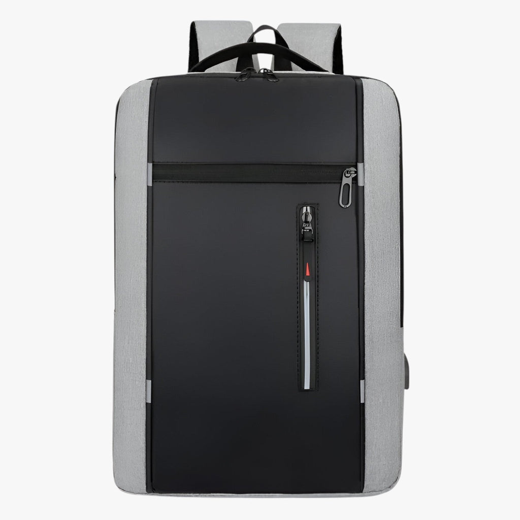 Men's Waterproof 15.6-Inch Laptop Backpack with USB Port