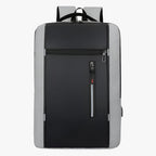 Men's Waterproof 15.6-Inch Laptop Backpack with USB Port