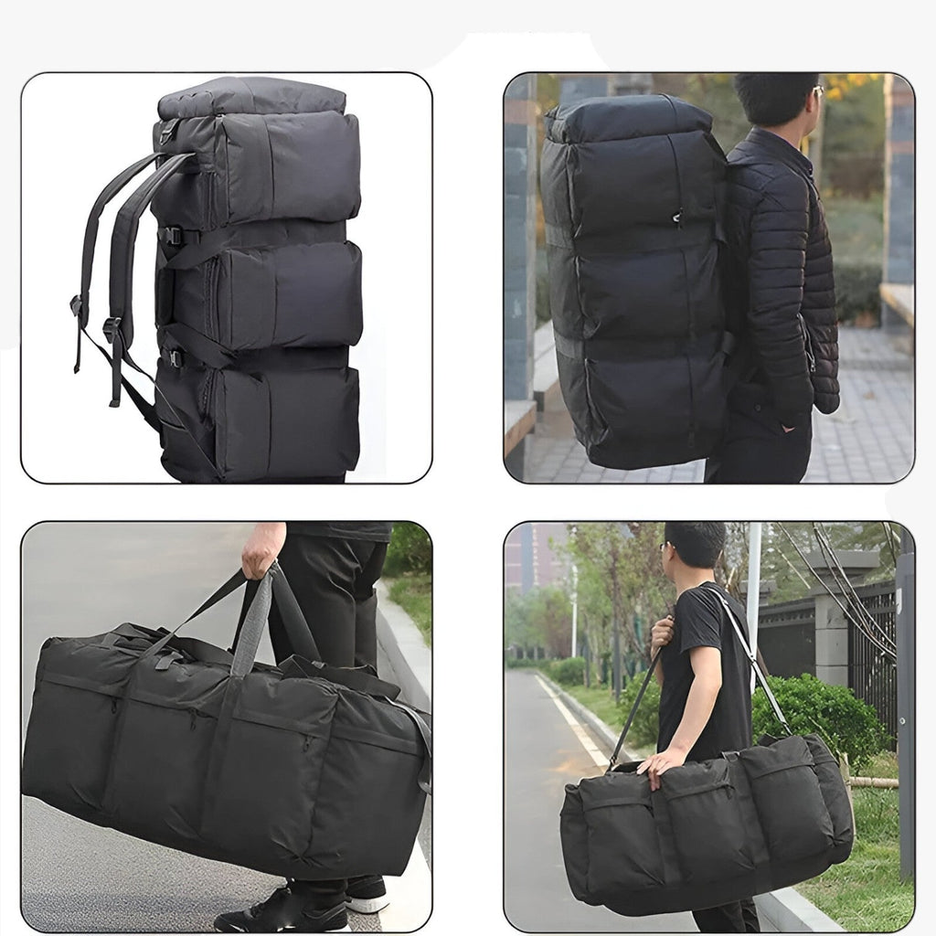 Robust 100L Camping and Travel Duffel Bag