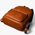 Spacious Premium Genuine Leather Laptop Backpack