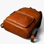 Spacious Premium Genuine Leather Laptop Backpack