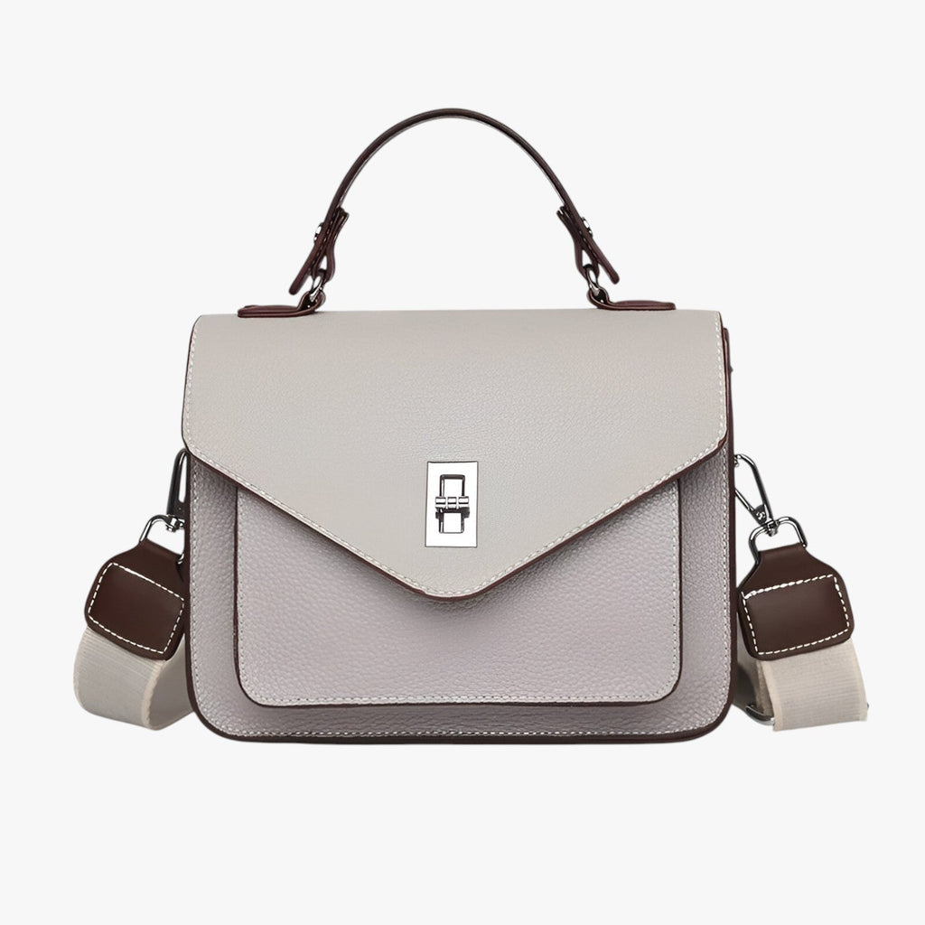 Timeless Smooth Genuine Leather Handbag in Four Colours