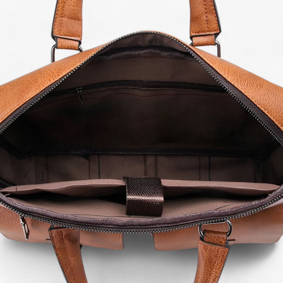 Slanke, ruime professionele zakelijke herentas, 38x7x30cm