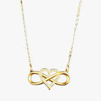 Simple Heart Pendant Necklace on a Delicate Chain
