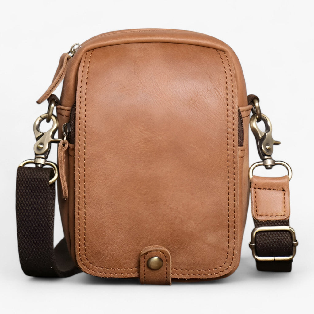 Lightweight Retro Ox Leather Commuter Bag