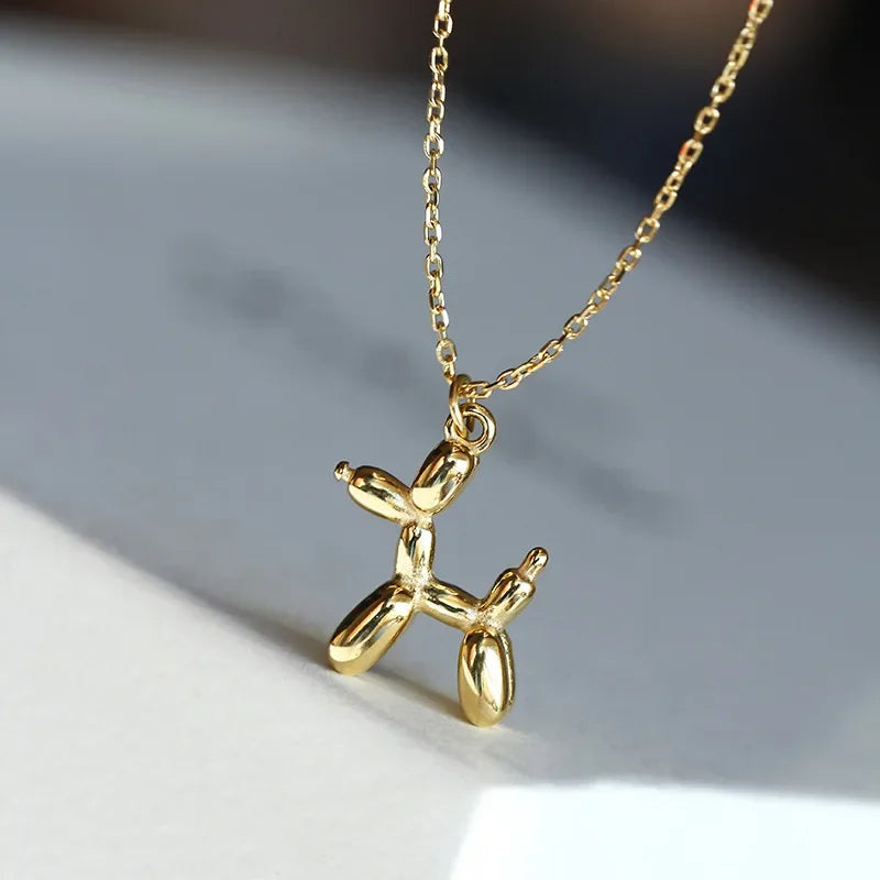 Ketting met ballonhondhanger