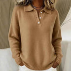 Soft Knit Jumper with a Relaxed Fit and Easy Layering Shape