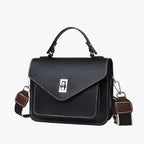 Timeless Smooth Genuine Leather Handbag in Four Colours