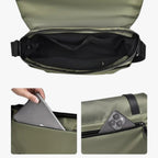 Men's Lightweight Water-Repellent Shoulder Bag