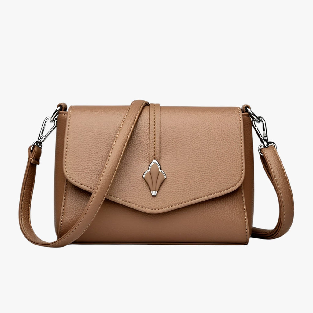 Modern Elegant PU Leather Shoulder Bag in Five Colours