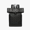 Men's Versatile Black Laptop Backpack for Daily Use