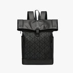 Men's Versatile Black Laptop Backpack for Daily Use